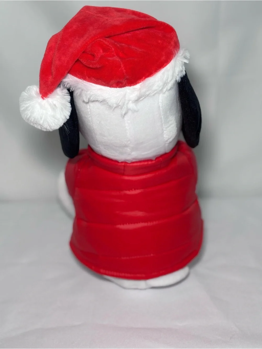Peanuts Snoopy and Woodstock Holiday Plush with Santa Hat NEW